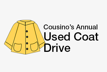 , Annual Used Coat Drive